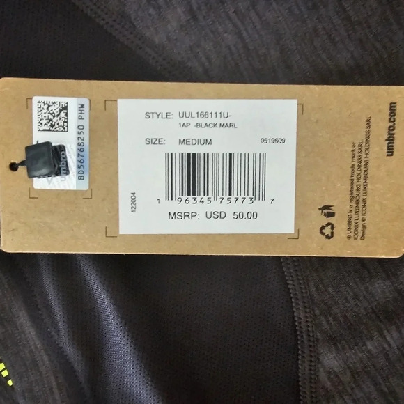 Umbro Womens Pro Training Cropped Ls Top - Picture 5 of 7